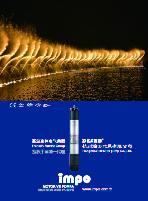impo噴泉專用潛水電機